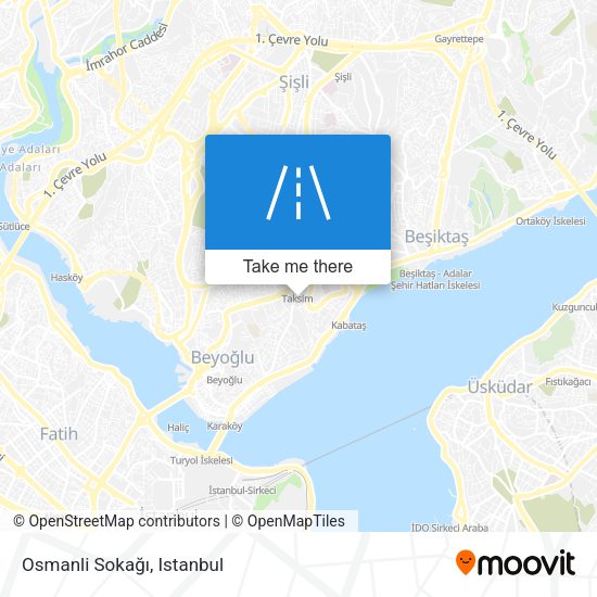 Osmanli Sokağı map