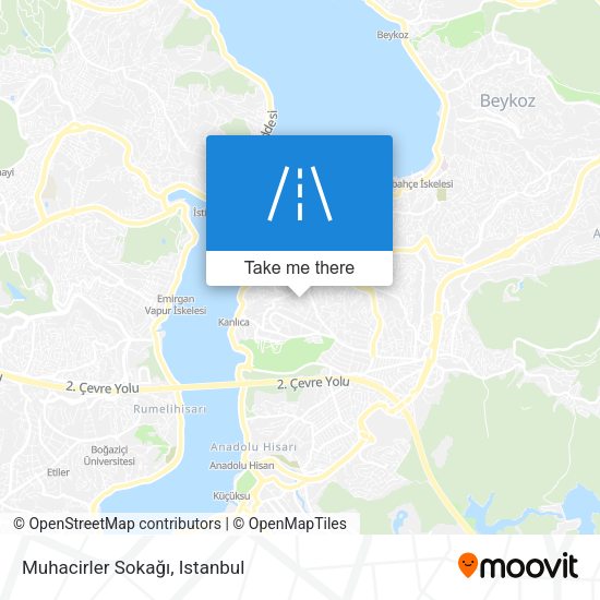 Muhacirler Sokağı map