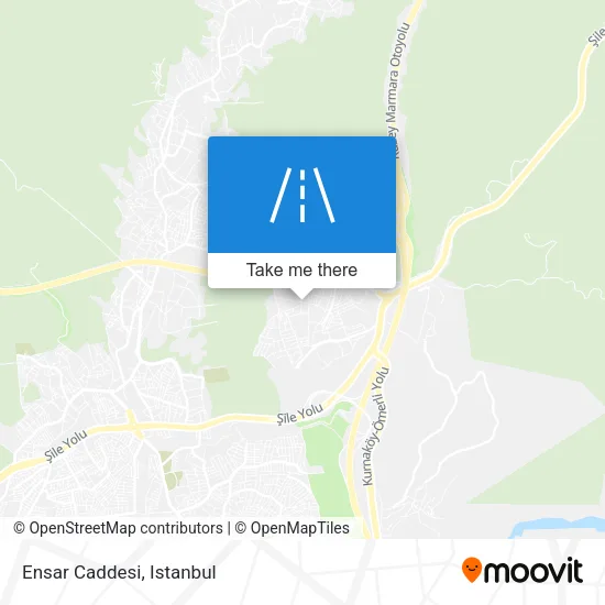 Ensar Caddesi map