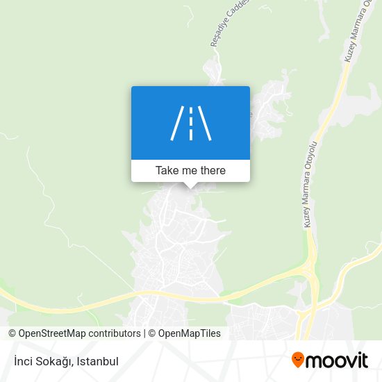 İnci Sokağı map