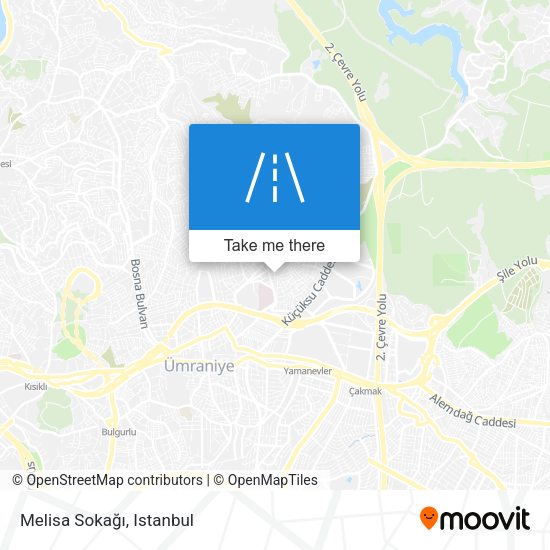 Melisa Sokağı map