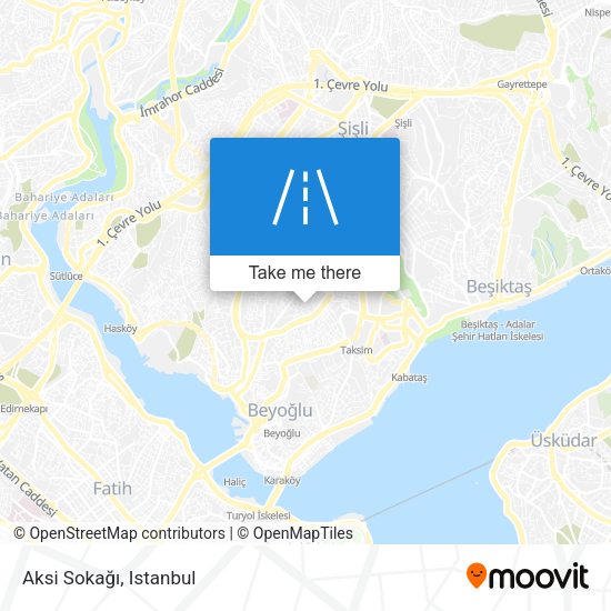 Aksi Sokağı map