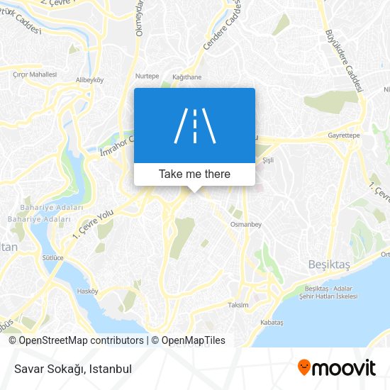Savar Sokağı map