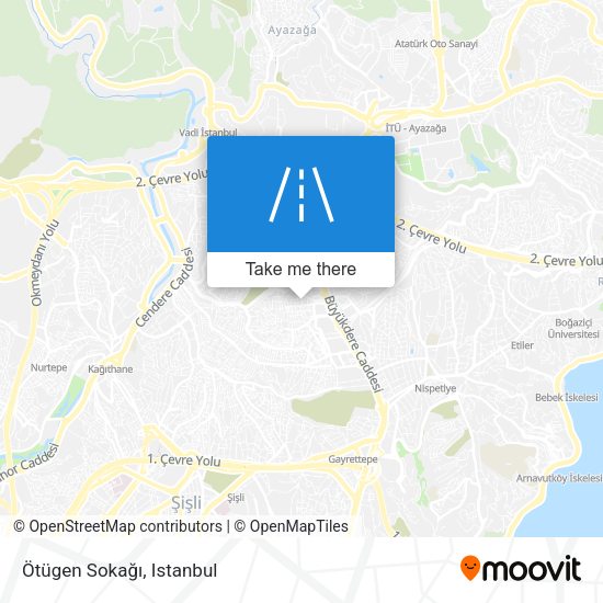 Ötügen Sokağı map