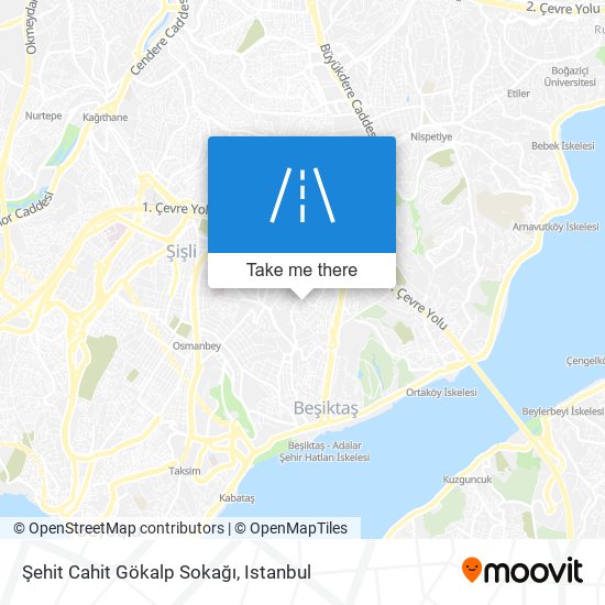 Şehit Cahit Gökalp Sokağı map