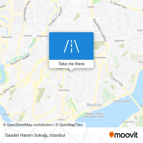 Saadet Hanım Sokağı map