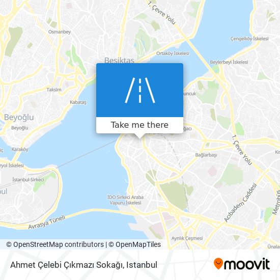 Ahmet Çelebi Çıkmazı Sokağı map