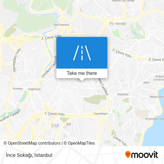 İnce Sokağı map