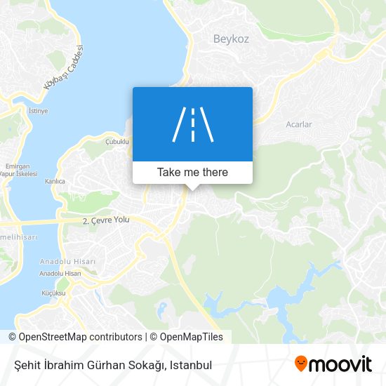 Şehit İbrahim Gürhan Sokağı map