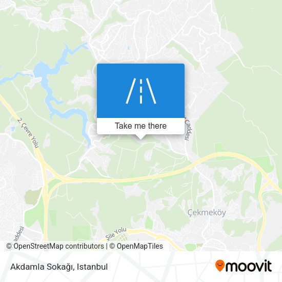 Akdamla Sokağı map