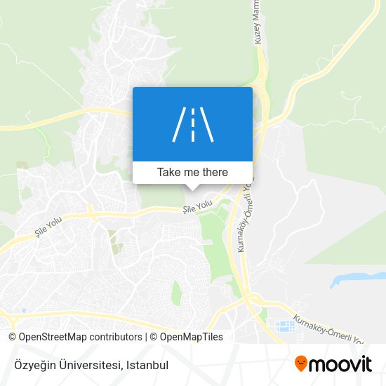 Özyeğin Üniversitesi map