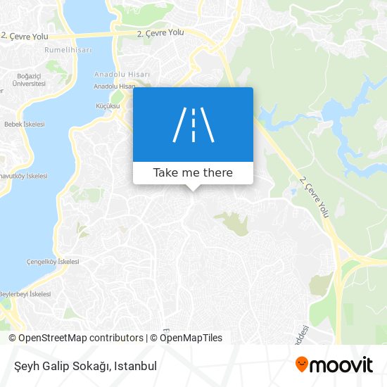 Şeyh Galip Sokağı map