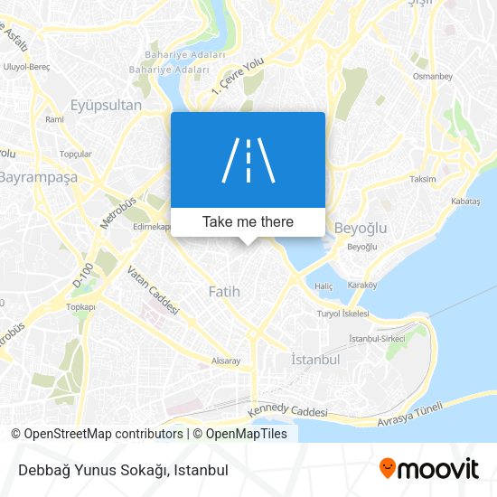 Debbağ Yunus Sokağı map