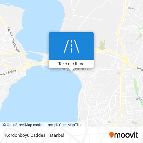 Kordonboyu Caddesi map