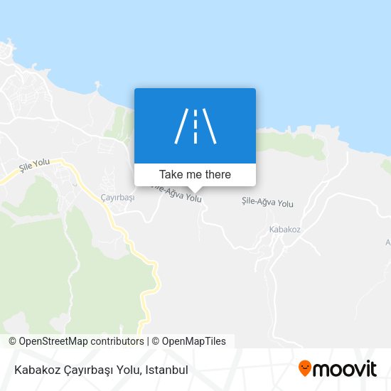 Kabakoz Çayırbaşı Yolu map