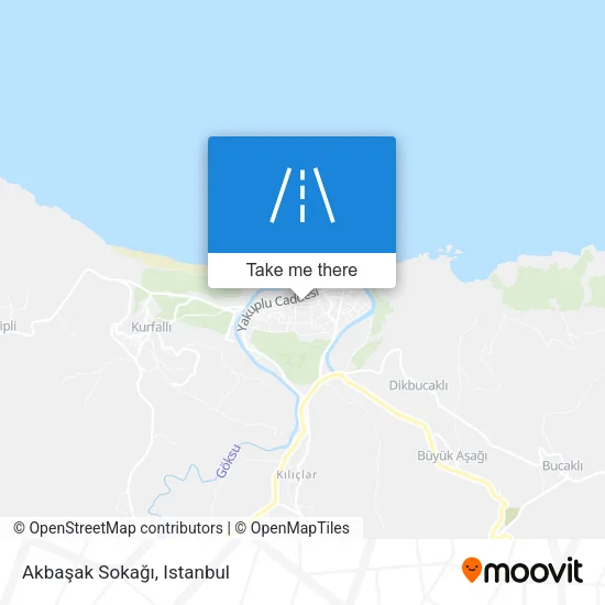 Akbaşak Sokağı map
