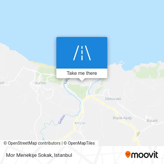 Mor Menekşe Sokak map