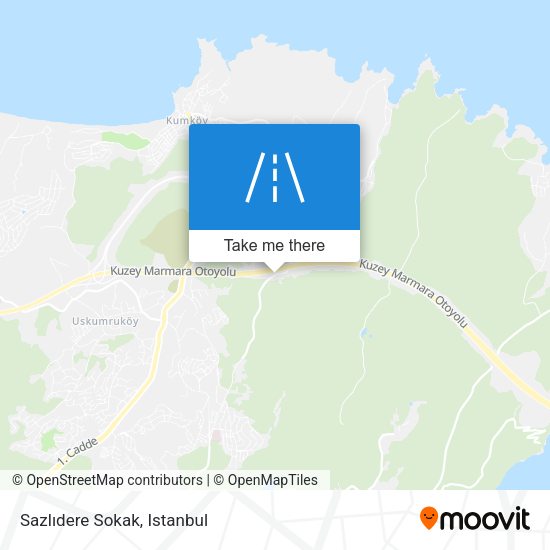 Sazlıdere Sokak map