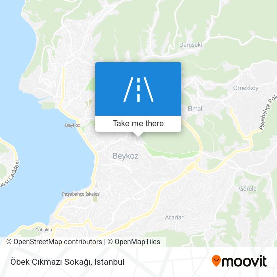 Öbek Çıkmazı Sokağı map