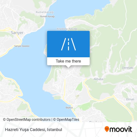 Hazreti Yuşa Caddesi map