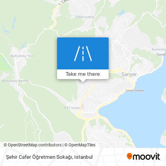 Şehir Cafer Öğretmen Sokağı map