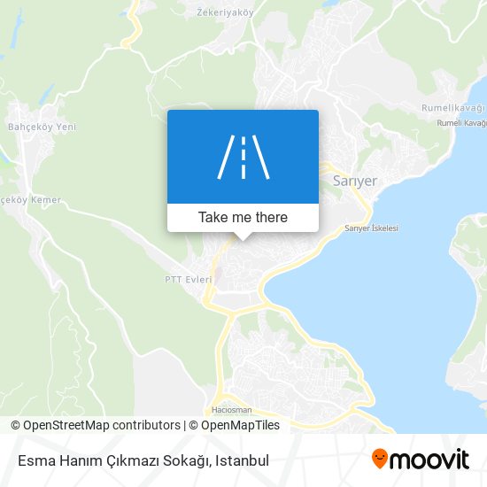 Esma Hanım Çıkmazı Sokağı map