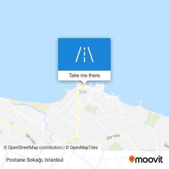 Postane Sokağı map