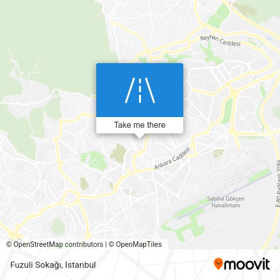 Fuzuli Sokağı map