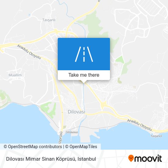 Dilovası Mimar Sinan Köprüsü map