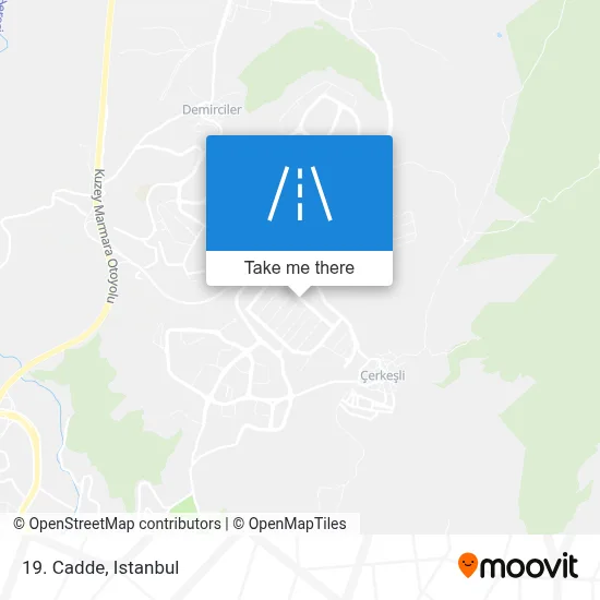19. Cadde map