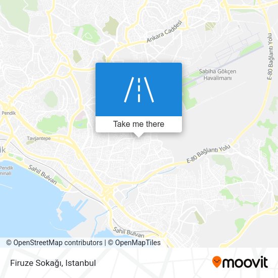 Firuze Sokağı map