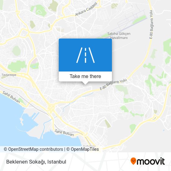 Beklenen Sokağı map