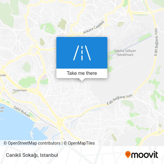 Canikli Sokağı map