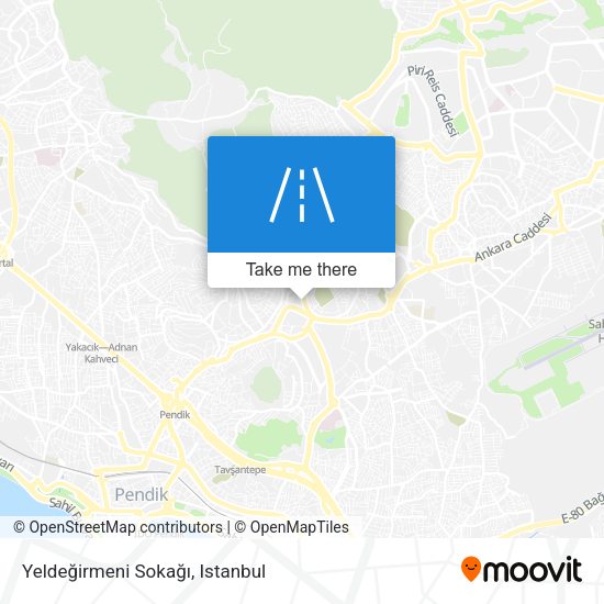 Yeldeğirmeni Sokağı map