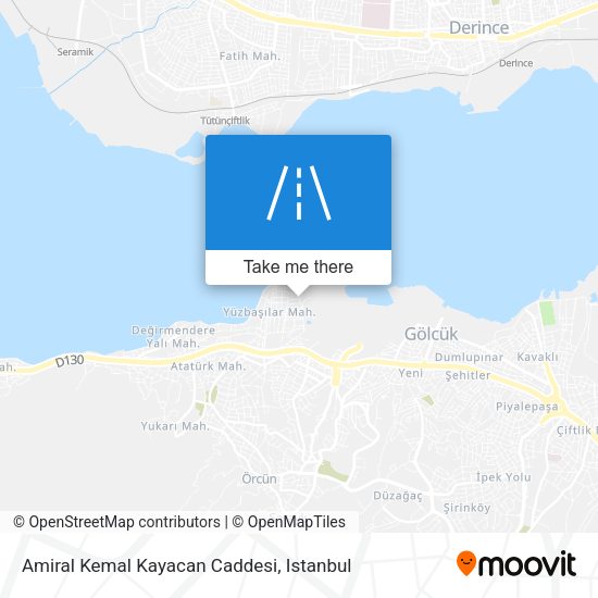Amiral Kemal Kayacan Caddesi map