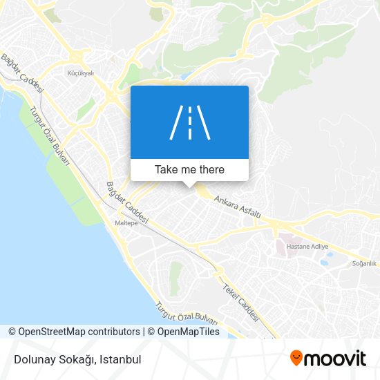 Dolunay Sokağı map