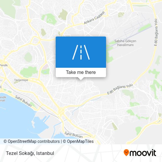 Tezel Sokağı map
