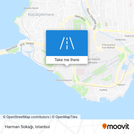 Harman Sokağı map