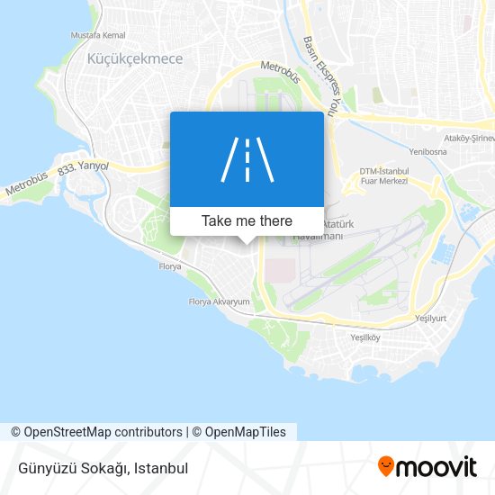 Günyüzü Sokağı map