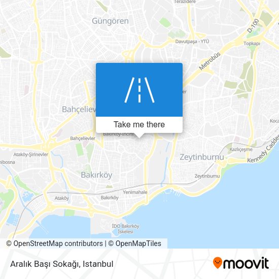 Aralık Başı Sokağı map