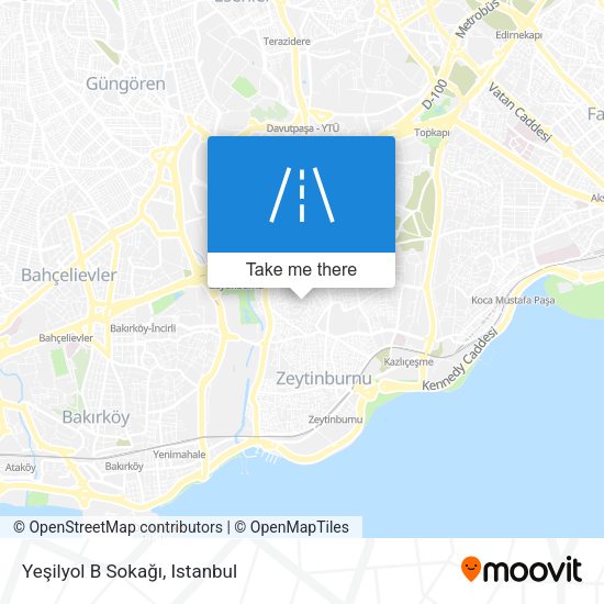 Yeşilyol B Sokağı map