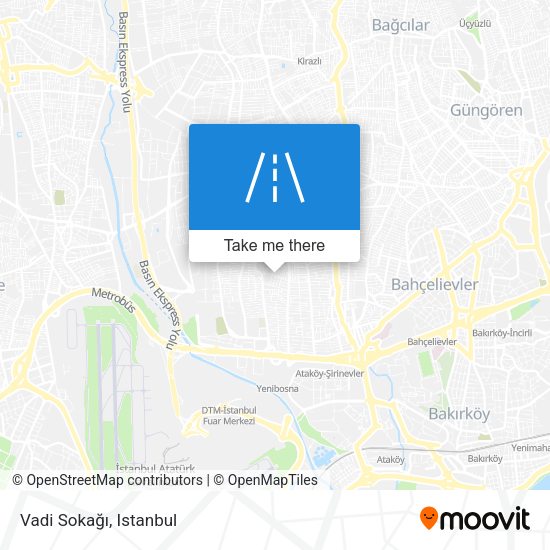 Vadi Sokağı map