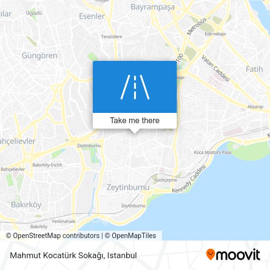Mahmut Kocatürk Sokağı map