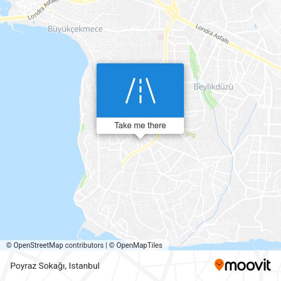 Poyraz Sokağı map
