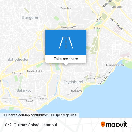 G/2. Çıkmaz Sokağı map