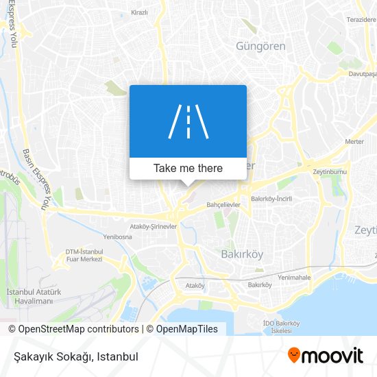 Şakayık Sokağı map