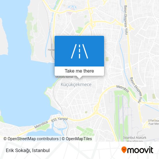 Erik Sokağı map