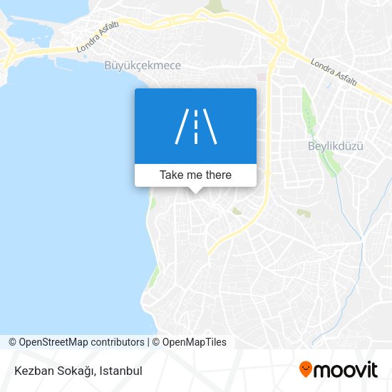 Kezban Sokağı map
