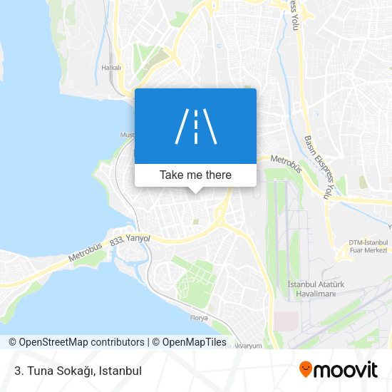 3. Tuna Sokağı map