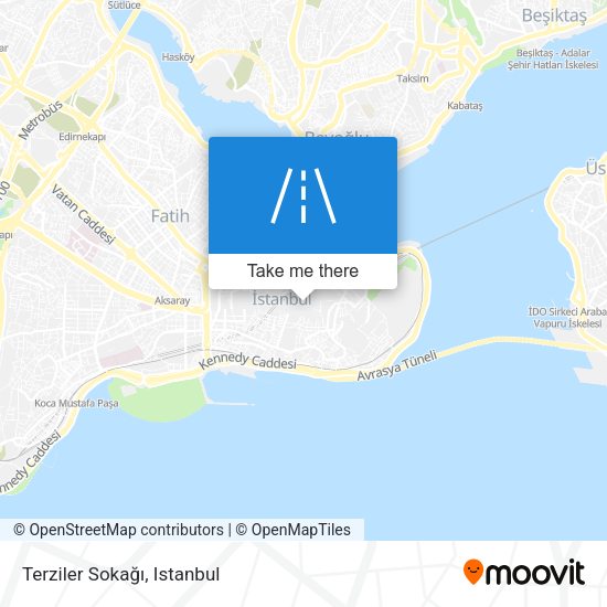 Terziler Sokağı map